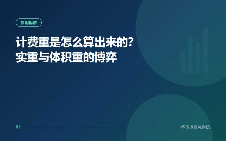 计费重是怎么算出来的？实重与体积重的博弈